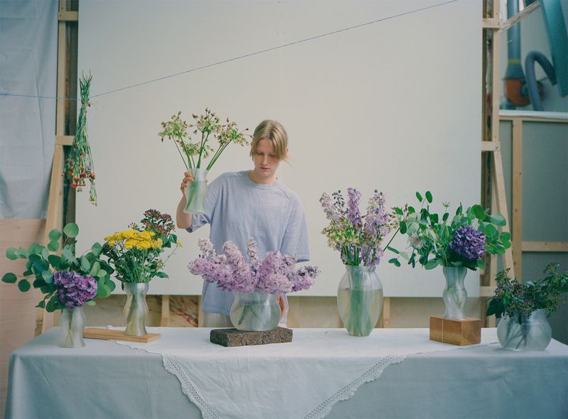 Una Firm workshop - arranging flowers